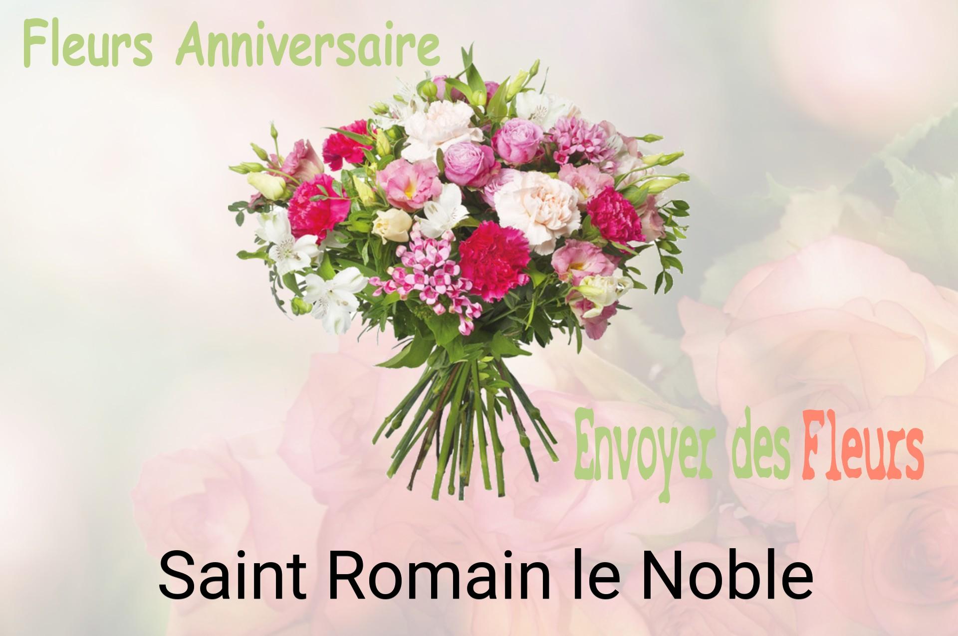 Bouquet de fleurs d’anniversaire livré à Saint-Romain-le-Noble
