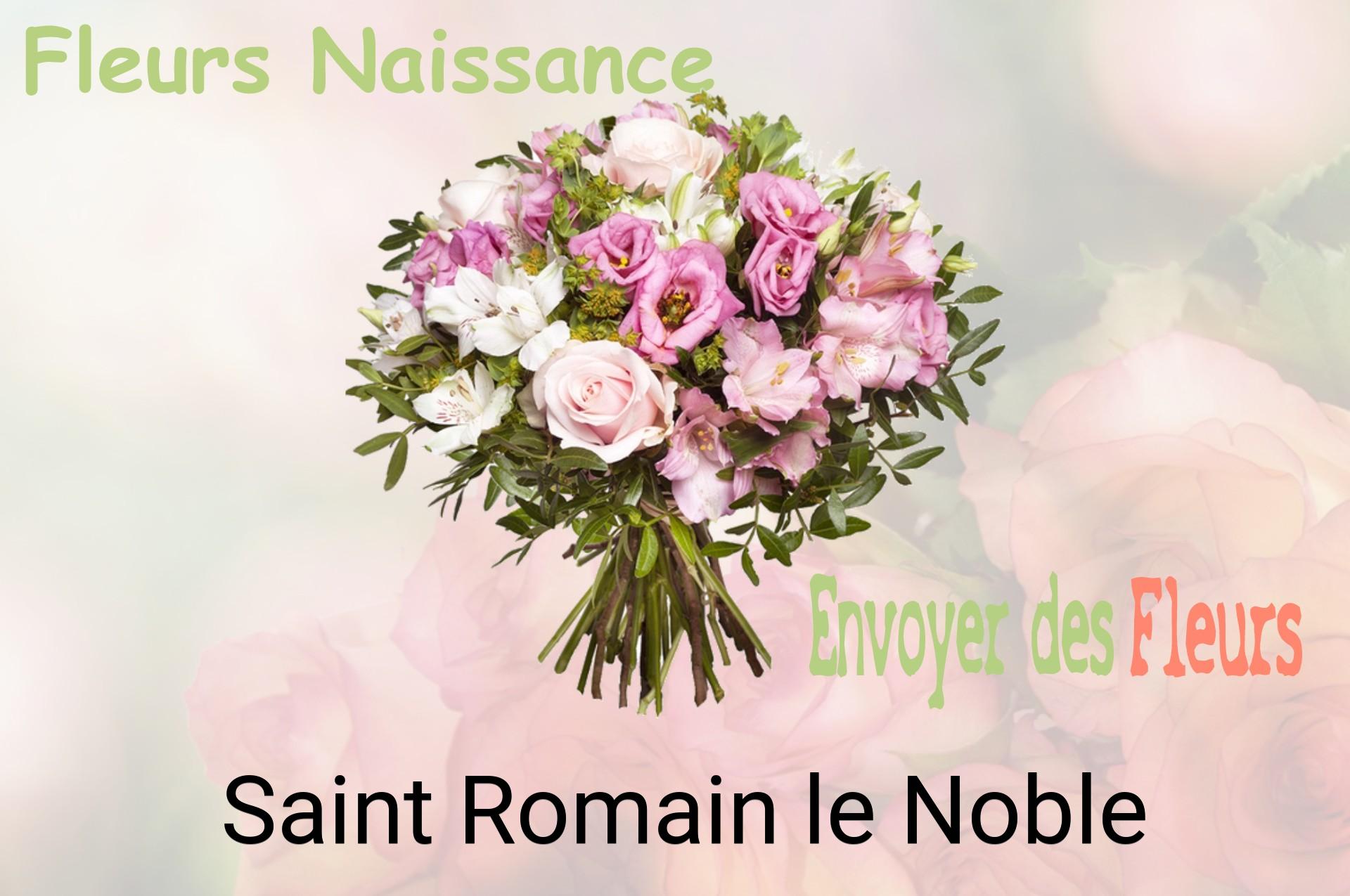 Bouquet de fleurs de naissance livré à Saint-Romain-le-Noble
